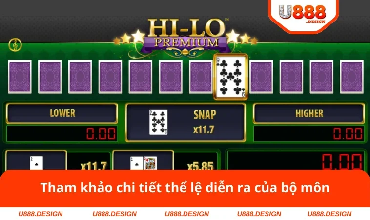 Tham khảo chi tiết thể lệ diễn ra của bộ môn